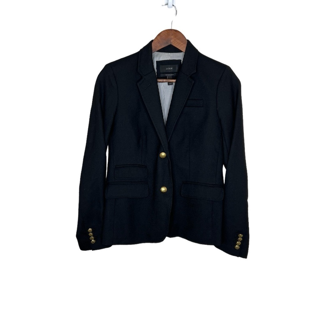 J.Crew Women’s SchoolBoy  Gold Button Blazer Jacket